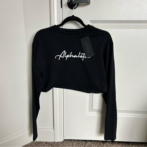 NWT Alphalete Cropped T-Shirt